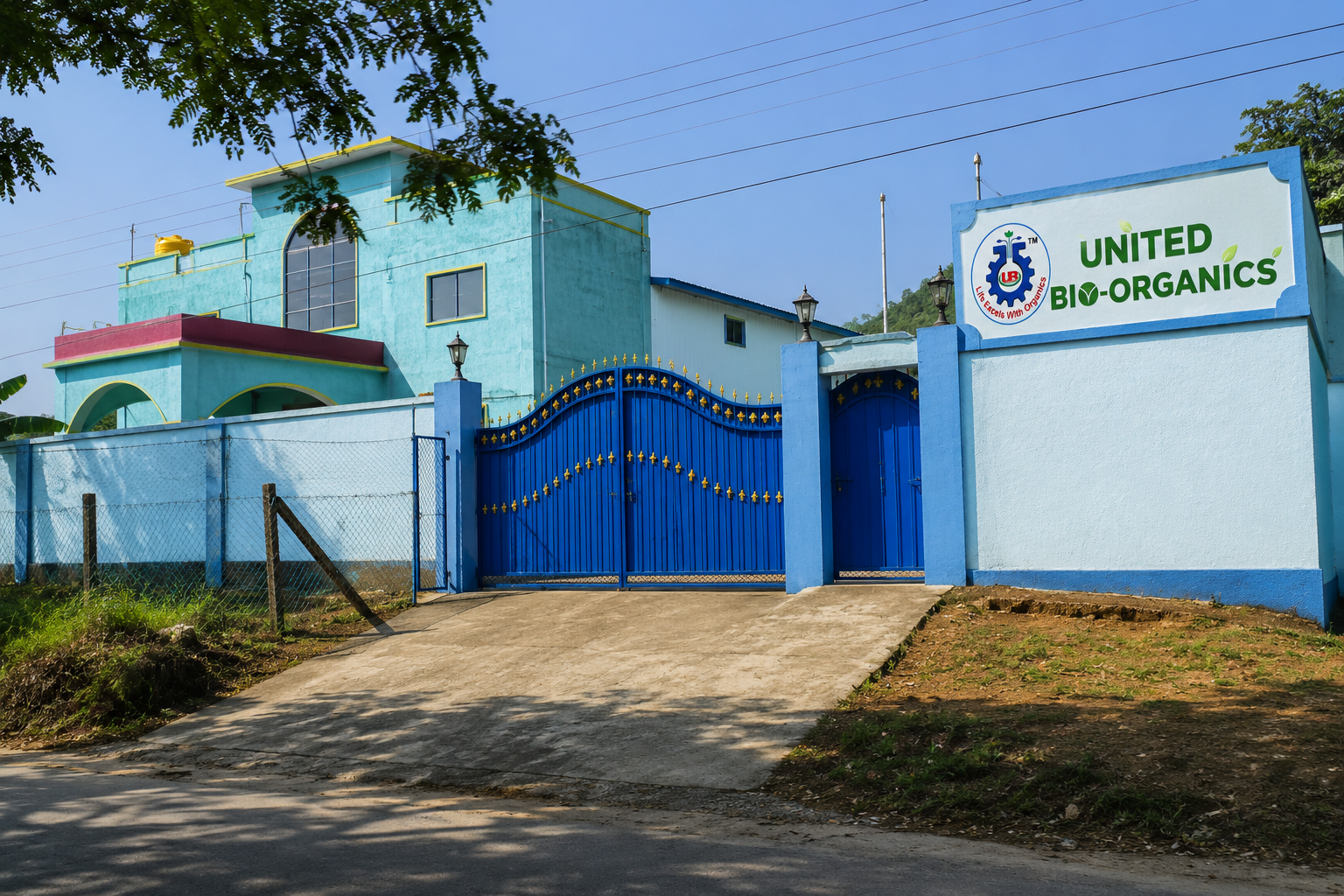 UniBioOrg Organic Fertilizer Manufacturing Team and Facility