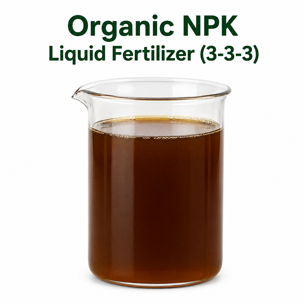 Organic NPK Liquid Fertilizer (3-3-3)
